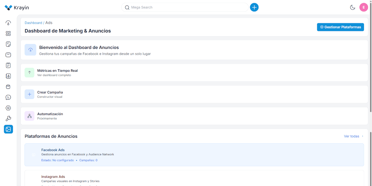 Sistema CRM Krayin Personalizado - Imagen 1