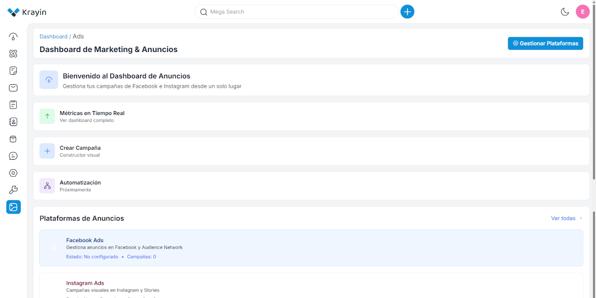 Sistema CRM Krayin Personalizado - Imagen 1